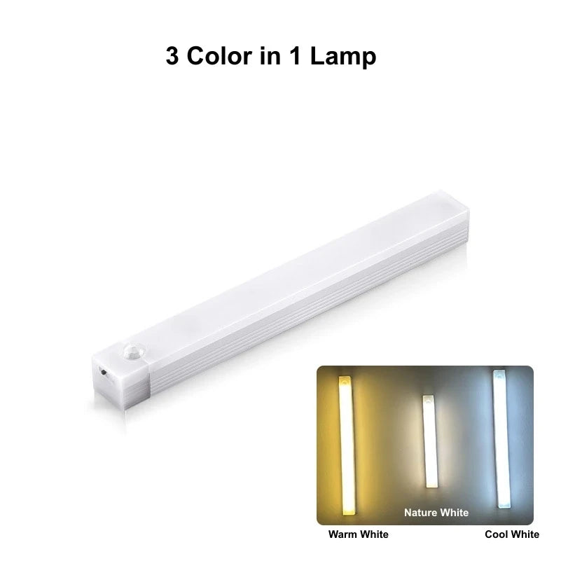 Rechargeable Motion Sensor LED Bar Light